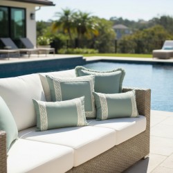Weatherproof Outdoor Cushion -  45 x 45 Spa                                    