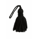 Petite Key Tassel - Cotton Black x 4