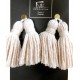 Petite Key Tassel - Natural Cotton x 4