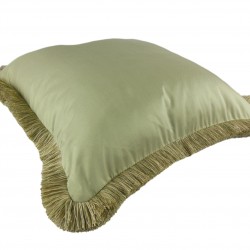 Silk Cushion - Pistachio Double Sided