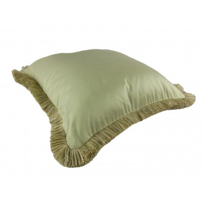 Silk Cushion - Pistachio Double Sided