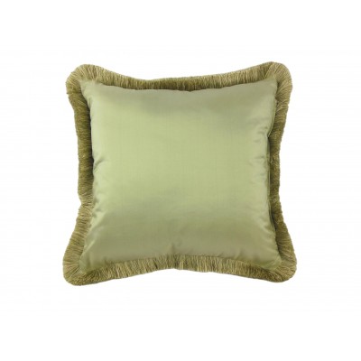 Silk Cushion - Pistachio Double Sided