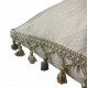 Silk Cushion - Foliar Tassel Fringe