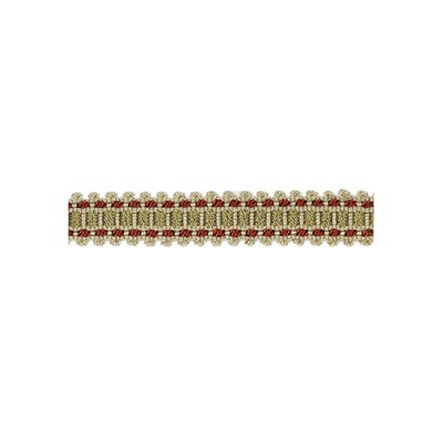 Upholstery Gimp - Khaki & Terracotta