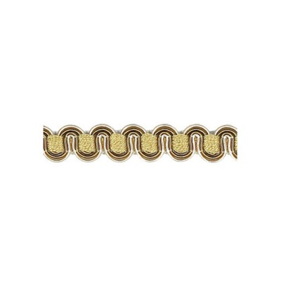 Scroll Gimp - Beige, Tan & Cream