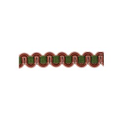 Scroll Gimp - Green & Pink