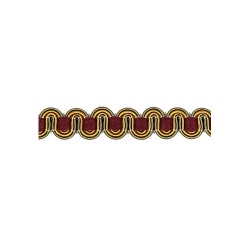 Scroll Gimp - Purple, Gold & Green