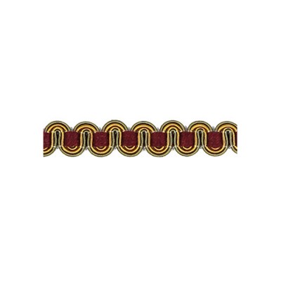 Scroll Gimp - Purple, Gold & Green