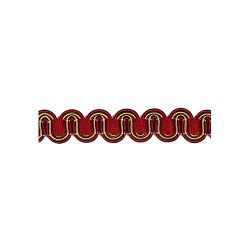Scroll Gimp - Burgundy & Gold