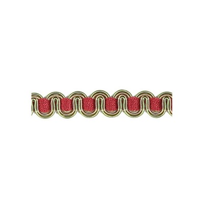 Scroll Gimp - Pink, Beige & Green