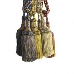 Double Tassel Tieback - 6 colours