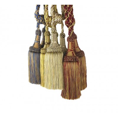 Double Tassel Tieback - 10 colours