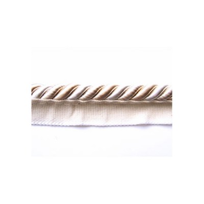 Flanged Cord 8mm - White Dove
