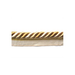Flanged Cord 8mm - Gold Storm