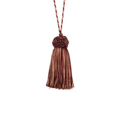 Key Tassel - Cherrywood