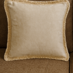 Brush Fringe 40mm - White Dove