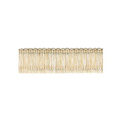 Brush Fringe 40mm - White Dove