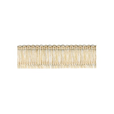 Brush Fringe 40mm - White Dove