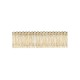 Brush Fringe 40mm - White Dove