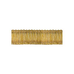 Brush Fringe 40mm - Gold Storm