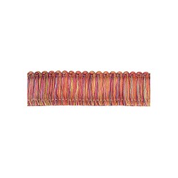 Brush Fringe 40mm - Harlequin