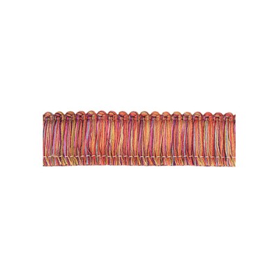 Brush Fringe 40mm - Harlequin