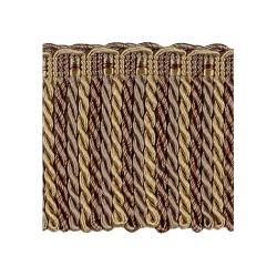 Bullion Fringe - Mocha Gold