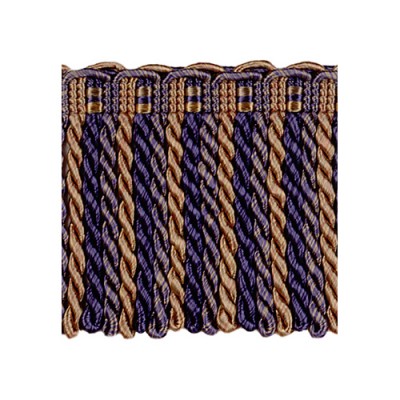 Bullion Fringe - Navy Taupe