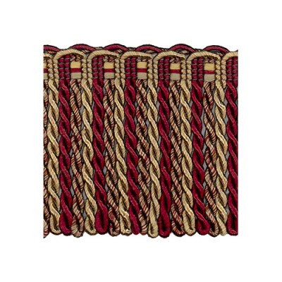 Bullion Fringe - Cherrywood