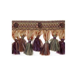 Organdy Tassel Fringe - Harlequin