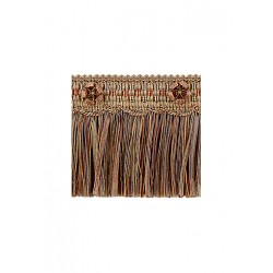 Organdy Cut Fringe with Rosette - Cinnamon Story