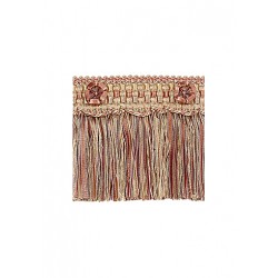 Organdy Cut Fringe with Rosette - Ginger Megs