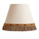 Organdy Cut Fringe with Rosette - Harlequin Organdy Cut Fringe with Rosette - Harlequin