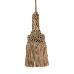 Decorative Key Tassel - Gold Storm