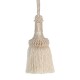Decorative Key Tassel - White Dove