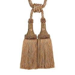 Double Tassel Tieback - Gold Storm
