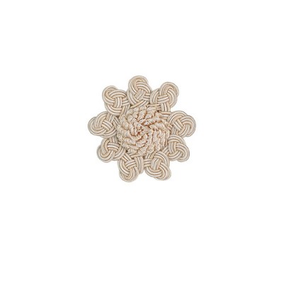 Decorative Rosette - White Dove