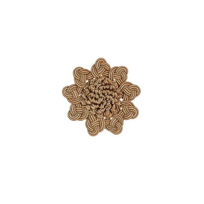 Decorative Rosette - Gold Storm