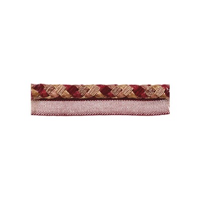Flanged Piping Cord 8mm - Cherrywood