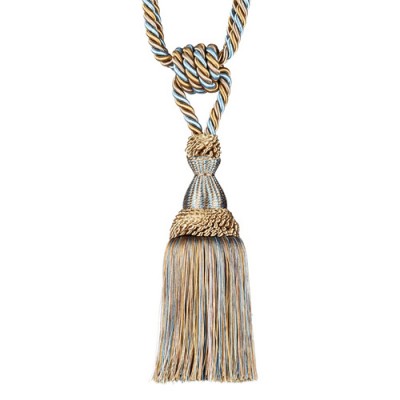 Single Tassel Tieback - Blue Heaven