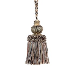 Decorative Key Tassel - Chocolate Delight