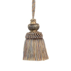 Decorative Key Tassel - Blue Heaven