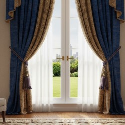 Large Single Tassel Tieback - 9 Colours