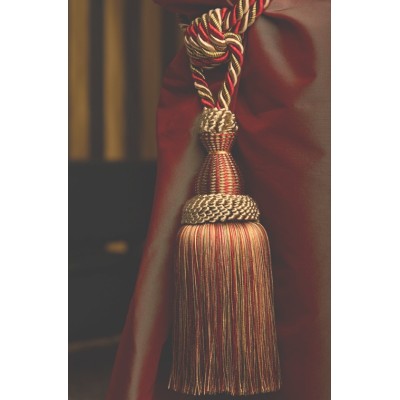 Single Tassel Tieback - 12 colours
