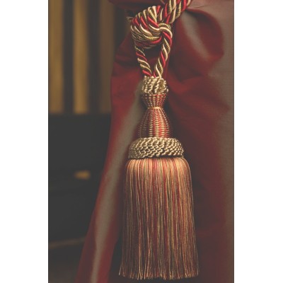 Single Tassel Tieback - 13 colours