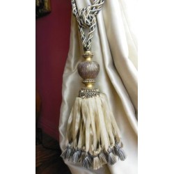 Large Single Tassel Tieback - 10 Colours
