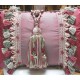 Single Tassel Tieback  with Pom Poms 9 colours