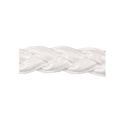 Faux LeatherTieback - White