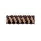 Faux Leather & Suede Rope Tieback - 2 Colours