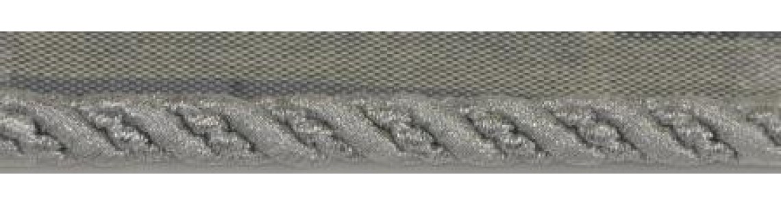 Flanged Cords Metallic 10mm Flanged Cords Metallic 10mm